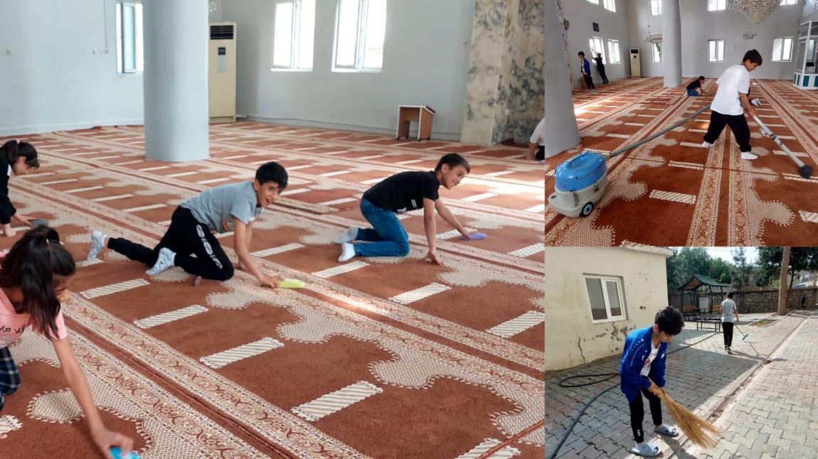Çedes Projesi Cami Temizliği Etkinliği